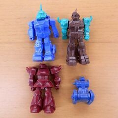 森永 ガンダムチョコスナック ミニガンプラ 12体 ジャンク品 札幌 西区 西野の画像