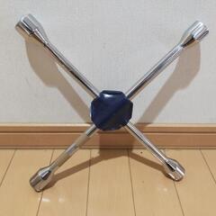 十字レンチ(21mm 19mm 17mm) タイヤ交換で使用