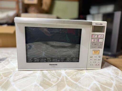 【実家処分】Panasonic オーブンレンジ NE-MS232 ホワイト