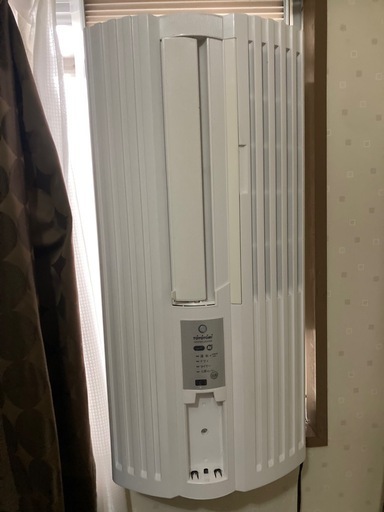 窓用エアコン　18年製 トヨトミ TIW-AS180l