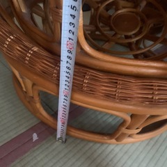 藤　リラックスソファの画像