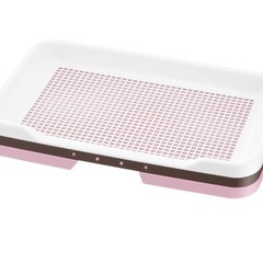 【未使用】リッチェル お掃除簡単ステップトレー ライトピンク