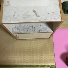 二段ボックス  扉付きの画像