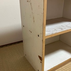 二段ボックス  扉付きの画像