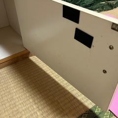 二段ボックス  扉付きの画像