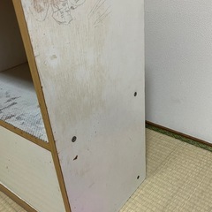 二段ボックス  扉付きの画像