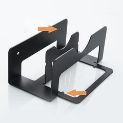 新品未使用★壁掛け 鍋ふたスタンド まな板スタンド　ブラックの画像