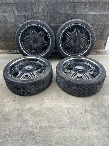 8穴24インチ ハマーH2 タイヤホイールセットHUMMER　H2