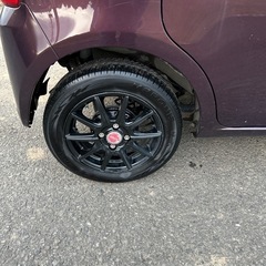 売約済みです！直ぐ乗れます！平成24年式ダイハツムーヴコンテ！内外綺麗です！錆び無し！Bluetoothオーディオ付き！社外14アルミに夏タイヤバリ山付き！車検7年8月まで！別途で車検2年付き可能！整備済み！総額17万円！の画像