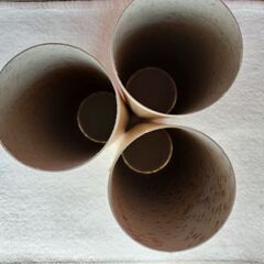 大型ロール芯　６本ですの画像