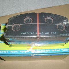 新品Toplead(トップリード) トヨタ車用ブレーキパッド TL2023 対応純正品番：04465-32021、04491-32190 1セット(4枚入)の画像