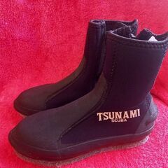 ダイビングブーツ　tsunami　scuba　size　 US4...