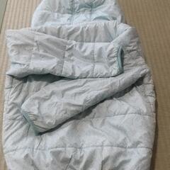 美品 120cm ジャケット 水色の画像