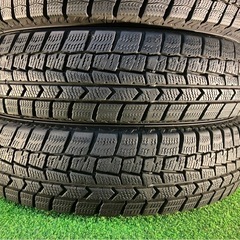 引取限定【9分山】2022年 145/80R13ダンロップ WINTERMAXX 02★ 4本セット タイヤまにあの画像