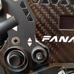 （オプションパドルセット）FANATEC クラブスポーツステアリングホイール　フォーミュラV2.5　+　ポディウムアドバンスパドルモジュールの画像