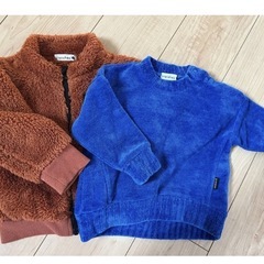 美品セットbranshes セーター 、フリースパーカーサイズ9...