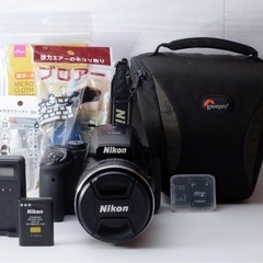★Nikon COOLPIX P900★Wi-Fi内蔵●月もくっきり見れる  1ヶ月動作補償あり！ 安心のゆうパック代引き発送！ 送料、代引き手数料無料！の画像