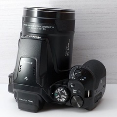 ★Nikon COOLPIX P900★Wi-Fi内蔵●月もくっきり見れる  1ヶ月動作補償あり！ 安心のゆうパック代引き発送！ 送料、代引き手数料無料！の画像