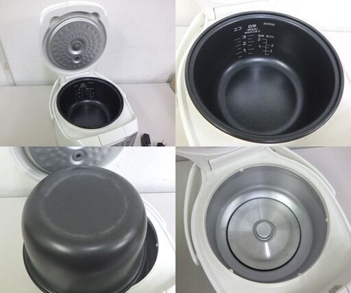 タイガー 3合炊き マイコン炊飯ジャー JAI-R552 2021年製 ホワイト TIGER 1人暮らし 小さめ☆ 札幌市 北区 屯田