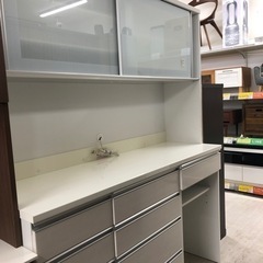 高橋木工所レンジボードスライド扉チェルシーホワイト【トレファク堺...