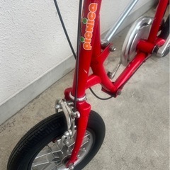 希少！美品】ワンタッチピクニカ　初期型 折りたたみ自転車の画像