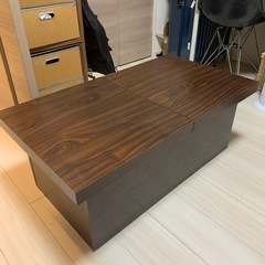 ニッセン ローテーブル 収納付
