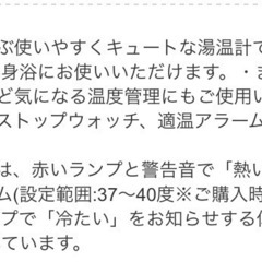 湯温計 温度計の画像
