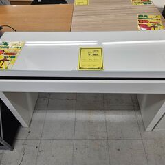 イケア　デスク　ガラス天板　幅(W)1200mm × 奥行(D)...