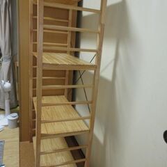 ★天然木★4段式ウットラク★の画像