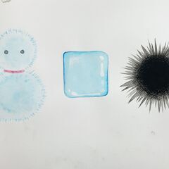 【アトリエべる国立駅前教室】色々な感触⚡️🌬️を🖼️に描こう💫