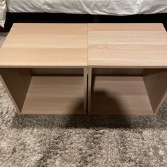 キューブボックス 2個