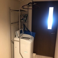 ニトリ洗濯機ラックの画像