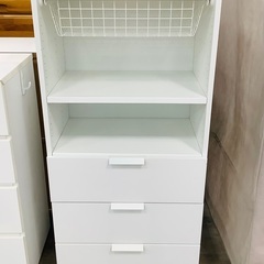 【軽トラック90分貸し出し無料！】IKEAのカゴ付きラックです！