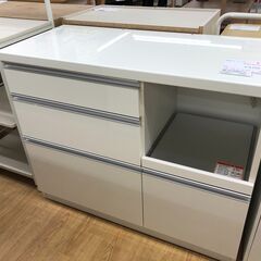 ★ジモティ割あり★ 髙橋木工 レンジ台 白　ホワイト W101×...