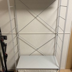 値下げしました！無印良品 引き出し付きハンガーラック 