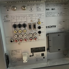 テレビ上げます W32L-H8000の画像