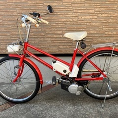 ホンダピープル　オートバイ自転車の画像