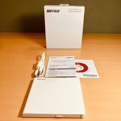 BUFFALO ポータブルDVDドライブ DVSM-PLV8U2...
