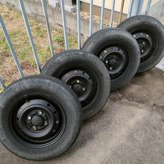 軽バン　軽トラ タイヤ4本セット　145/R12 LT 6PR ...