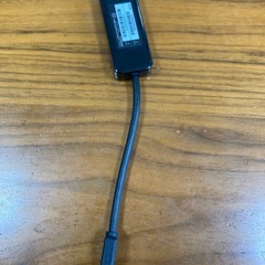 【値下げ】Buffalo LUA4-U3-AGTE-NBK USB3.0用LANアダプターの画像