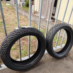 pcx125 前後タイヤセット　新品　120/70-14 100...