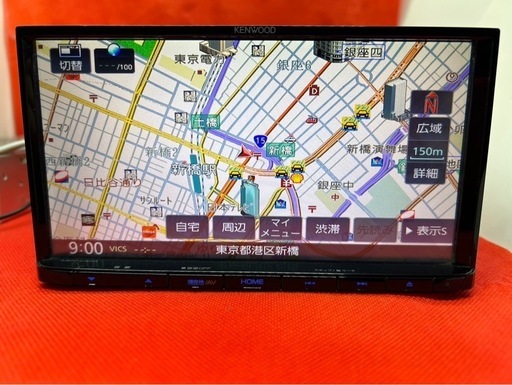 ⭐︎美品⭐︎KENWOOD 2024年春地図　MDV-L404新品バックカメラ付き ⭐︎美品⭐︎KENWOOD 2024年春地図 MDV-L404新品バックカメラ付き