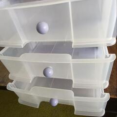 三段卓上用小物入れ