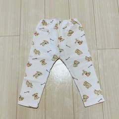 【新品】キッズ 冬用 パジャマ ルームウェア 長袖パジャマ 薄ピンク 100の画像