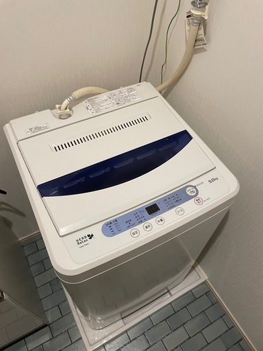 値下げしました！HerbRelax 洗濯機　2019年　5kg