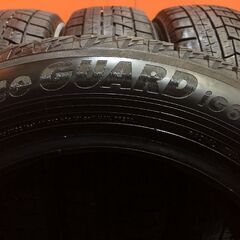 YOKOHAMA ice GUARD iG60 185/60R15 15インチ スタッドレス 4本 21～22年製 フィットシャトル インサイト ヴィッツ等　(KTH106)の画像