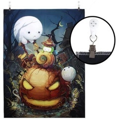 ハロウィン LEDイルミネーション&部屋飾りセットの画像