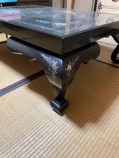 貝細工卓台