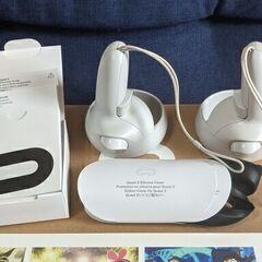 メタ クエスト2 フルセット VR 美品 + おまけ2点!の画像