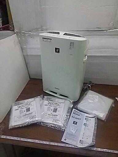 SHARP　加湿空気清浄機　KC-65E7　使い捨てプレフィルターFZ-PF80K1 付き